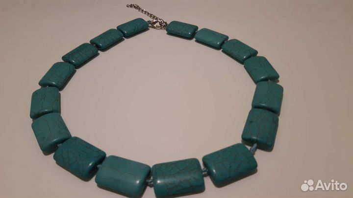 Колье ожерелье из натуральных камней