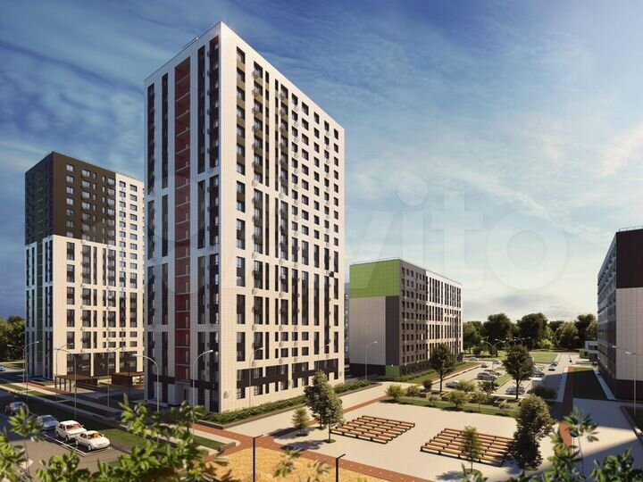 3-к. квартира, 77,4 м², 9/11 эт.