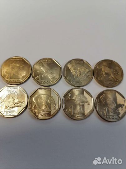 Монеты Перу красная книга