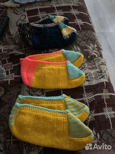 Носки вязаные ручной работы