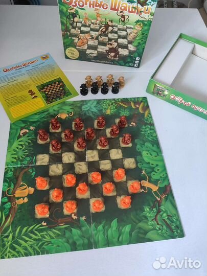 Игра настольная, шашки