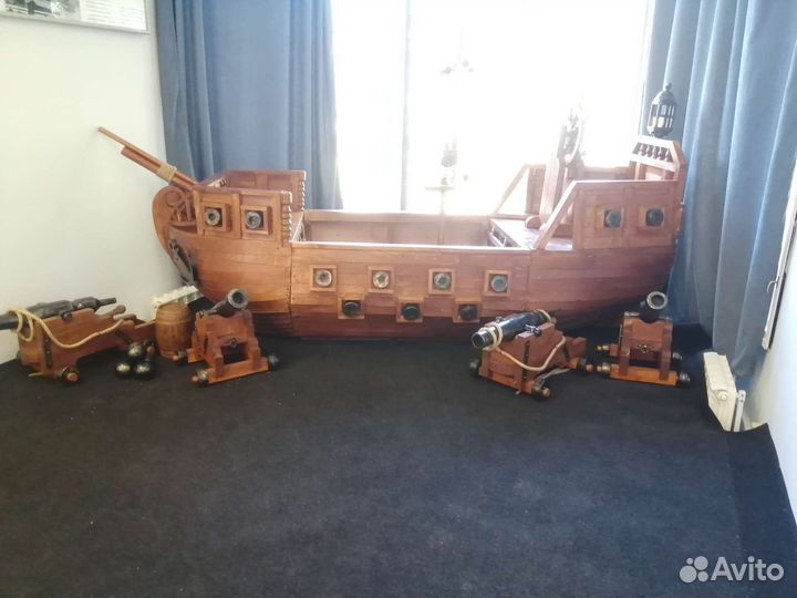 Детский корабль - фотозона