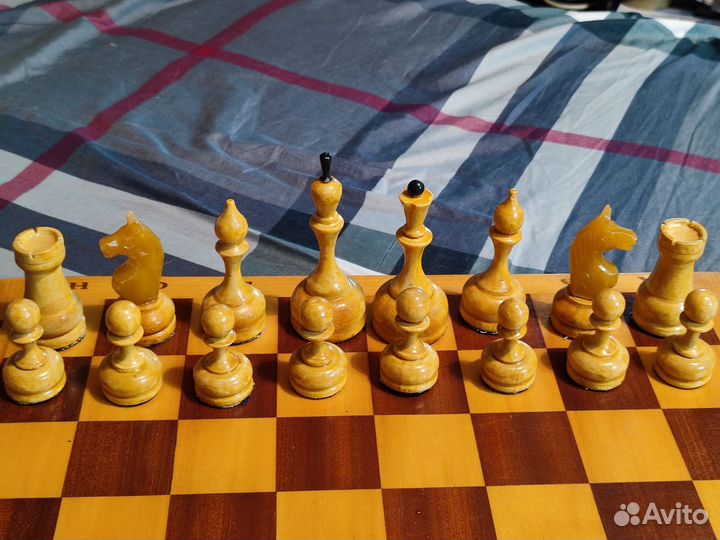 Шахматы гроссмейстерские,утяжелители,45см,ссср