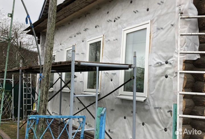 Монтаж сайдинга / фасадные работы