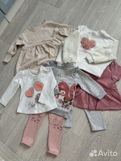 Вещи на девочку 80-86