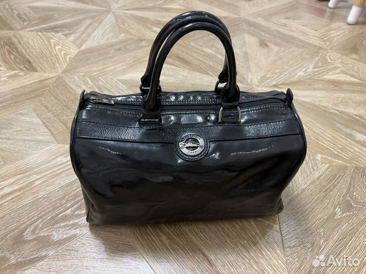 Сумка longchamp кожа