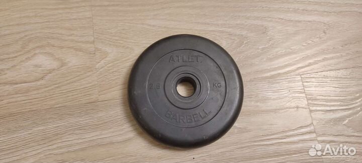 Гантели разборные обрезиненные