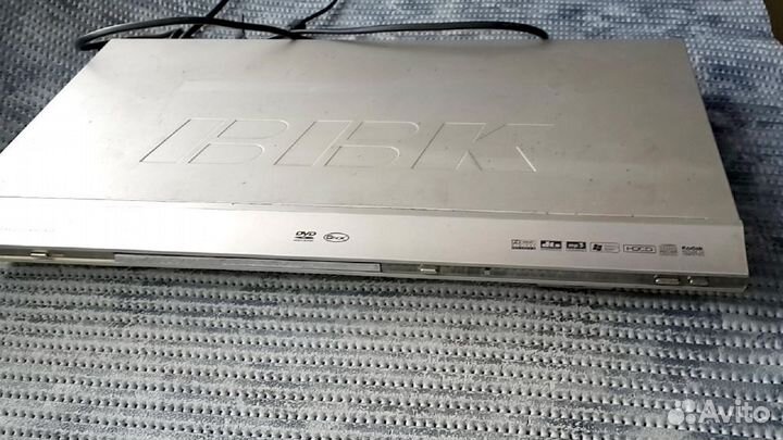 DVD плеер BBK DV723S рабочий, без пульта