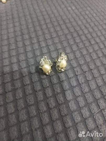 Серьги клипсы СССР