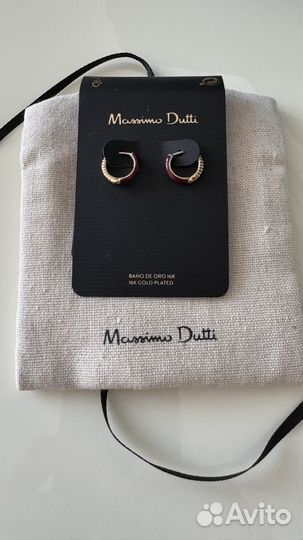 Massimo dutti серьги
