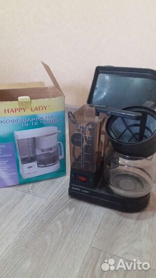 Кофеварка капельная новая