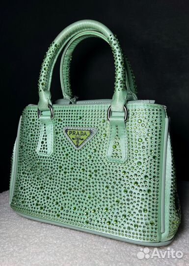 Сумка prada crystal vintage / сияющая сумочка