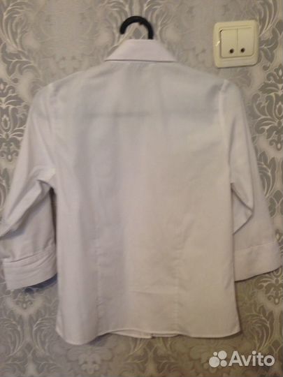 Школьная блузка M&S Easy to Iron с рукавом 3/4
