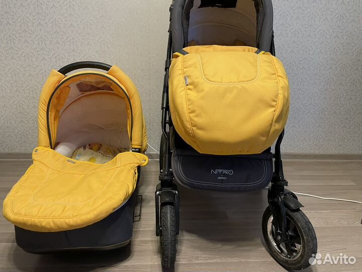Коляска адамекс нитро 2 в 1