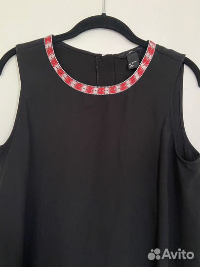 Топ блузка женский черный 44-46