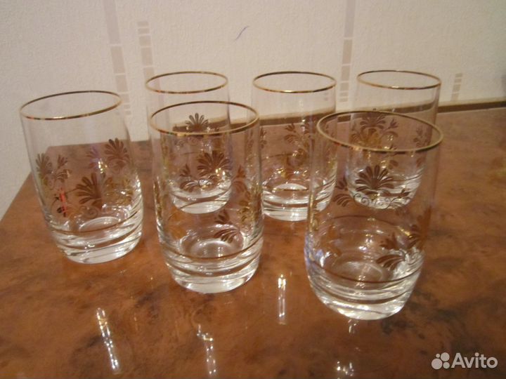 Стаканы Богемия СССР