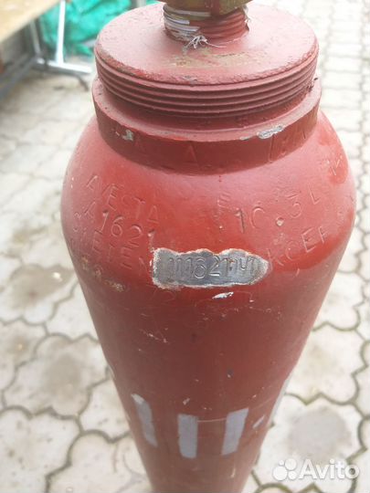 Баллон для гелия, 10 л, б/у