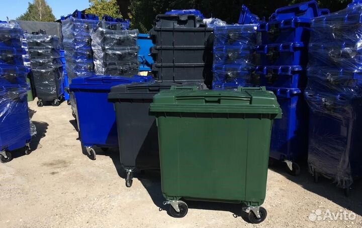 Контейнер для мусора и рсо 360 литров