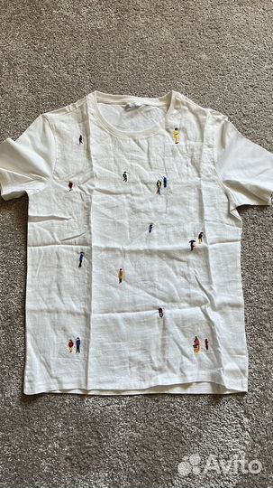 Футболка мужская лен