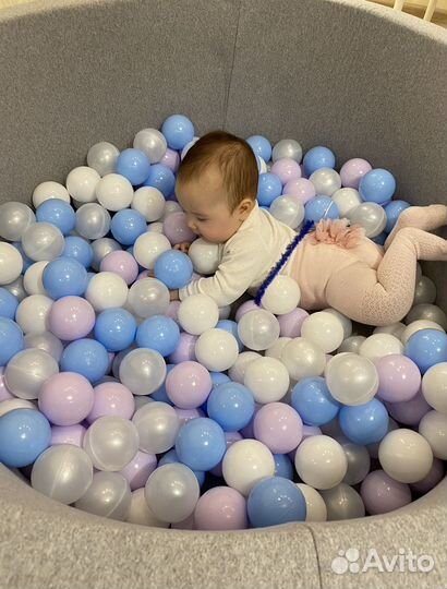 Сухой бассейн с шариками большой