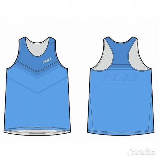 Майка для бега KV+ Arena Running (синий)