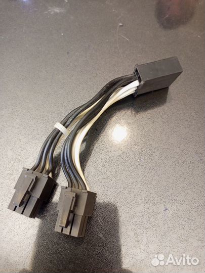 Переходник для видеокарты 6pin - 2 x6pin