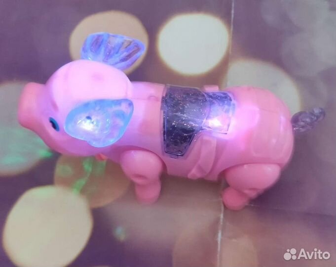 Новая игрушка свинка