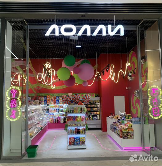 Продавец сладостей в«Лолли»