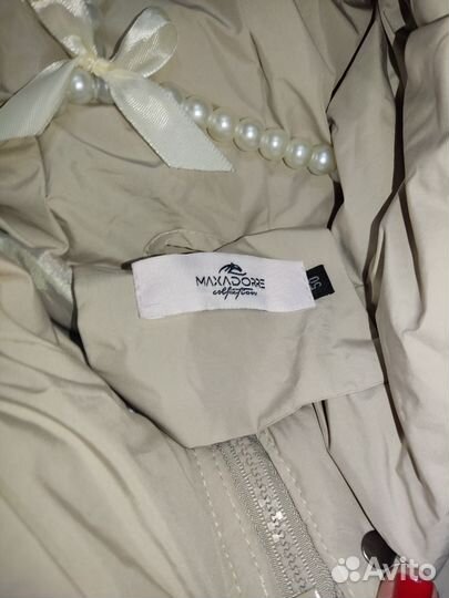 Новый женский пуховик 50