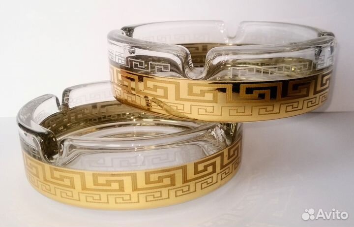 Набор (2 шт) пепельниц V E R S A C E. Новый