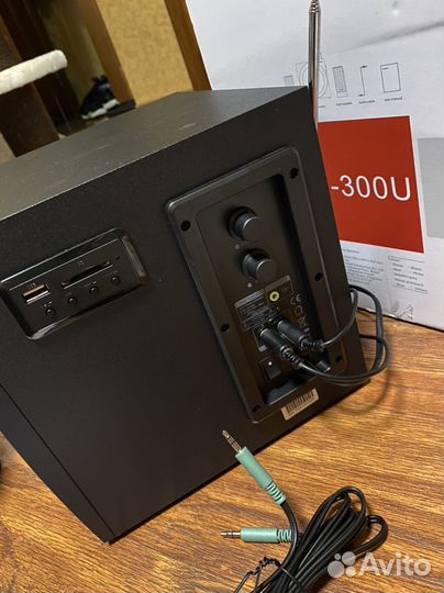 Колонки microlab m-300u черные
