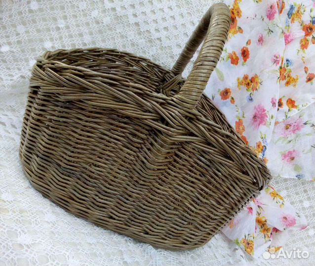 Корзина плетеная для хранения
