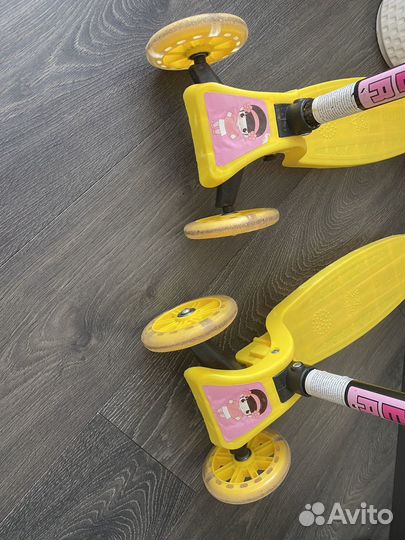 Самокат трехколесный