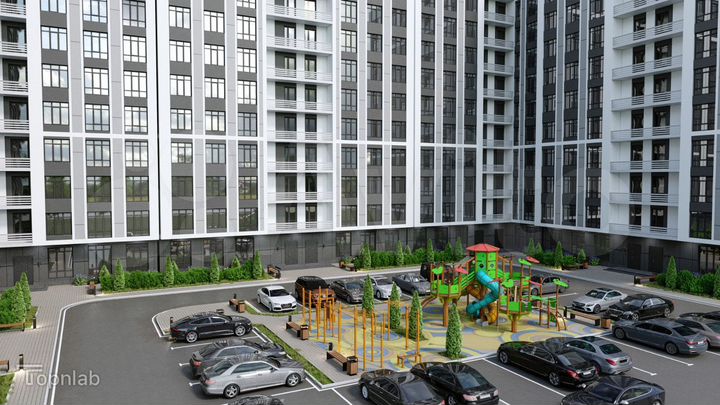 2-к. квартира, 74,6 м², 9/12 эт.