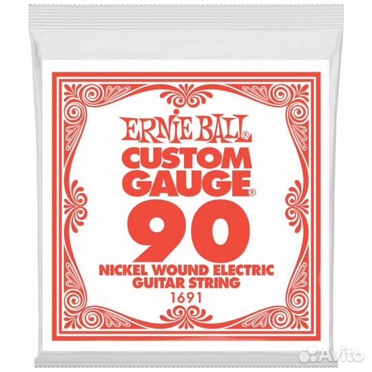 Ernie ball 1691 Nickel Woud.090 - Струна одиночн
