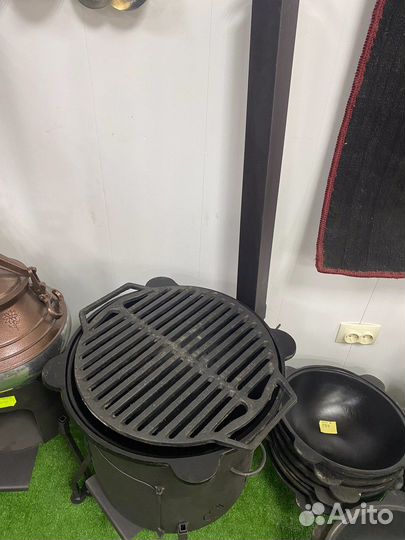 Чугунная решетка гриль