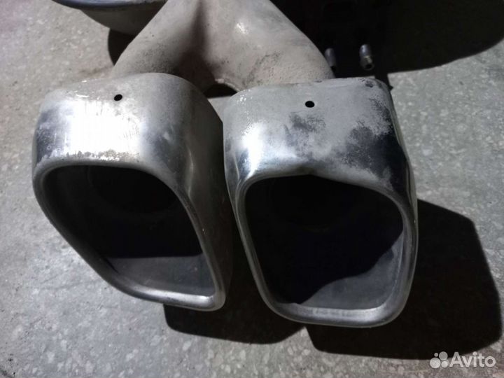 Задняя часть глушителя Hyundai Santa Fe 4 TM