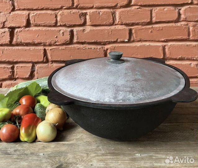 Казан чугунный