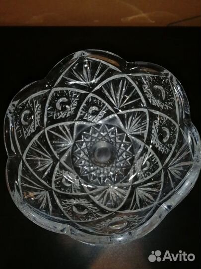 Салатник хрусталь СССР