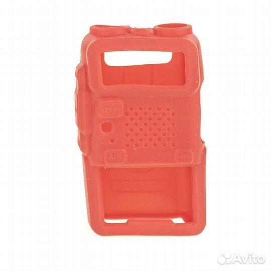 Резиновый чехол для рации Baofeng UV-5R (красный)