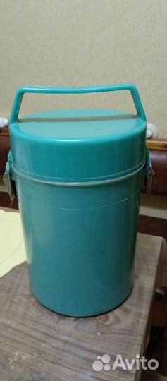 Термос для еды с контейнерами СССР