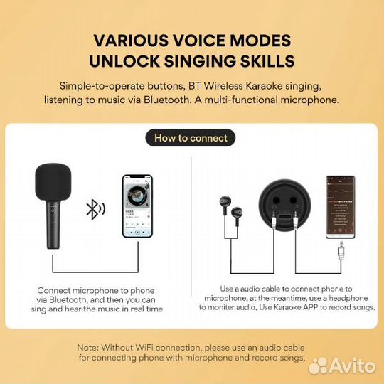 Микрофон Maono MKP100 Rose Gold