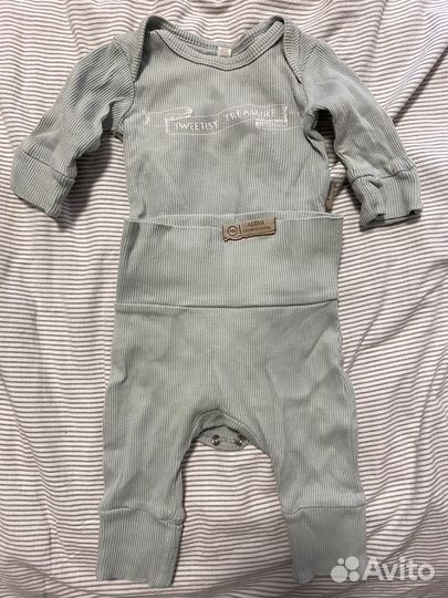 Вещи 1-2 месяца для девочки 56 р