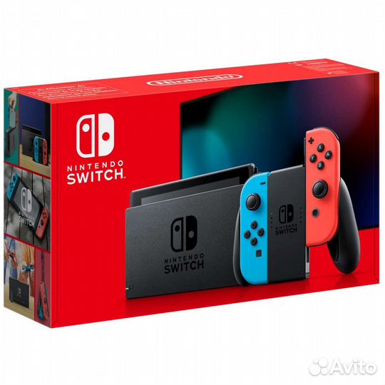 Прошитая Nintendo Switch 2 ревизии+ 128GB