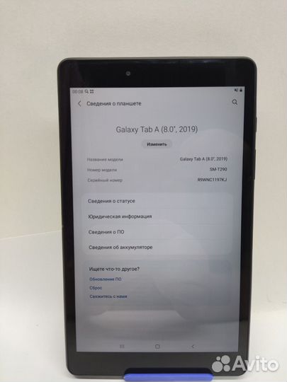 5. Планшет Samsung Tab A8 32gb 2019