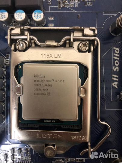 Intel core i5 3550
