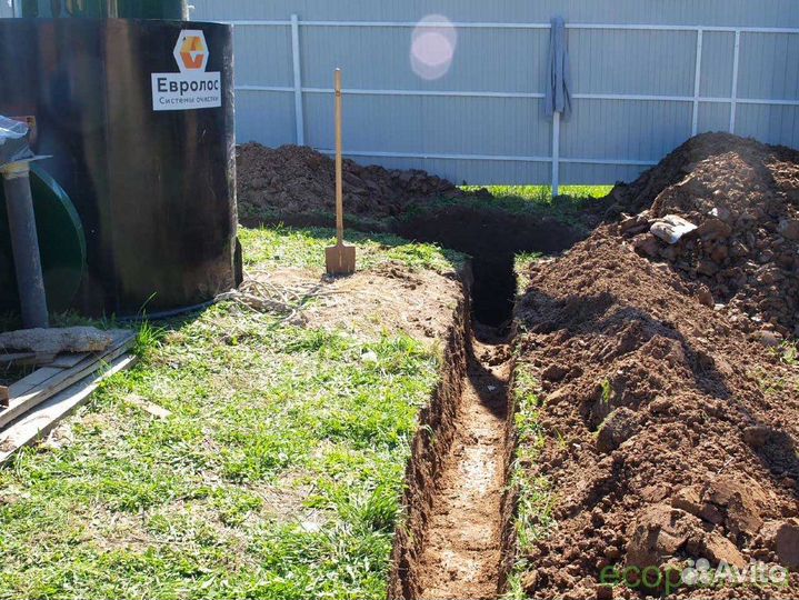 Септик для дома и для дачи евролос эко 4