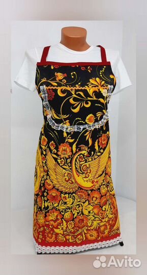 Фартук для кухни в русском стиле