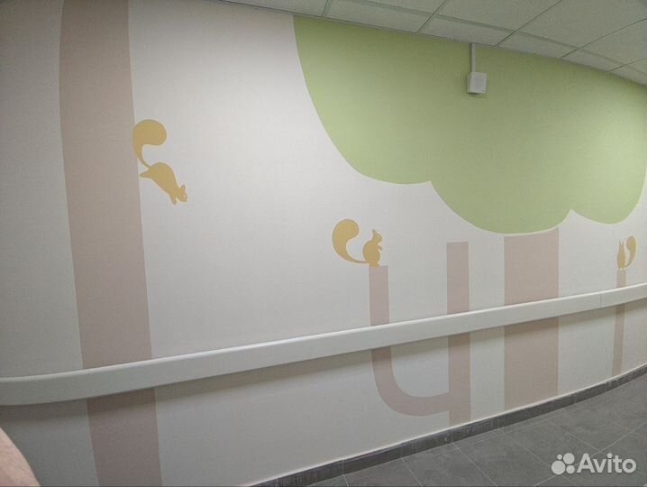 Художественная роспись стен аэрография