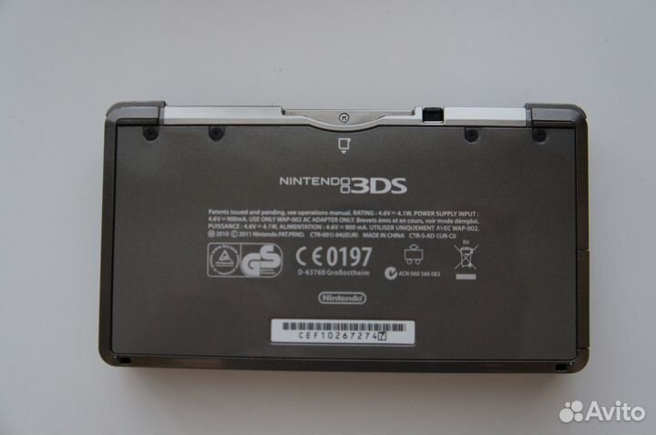 Nintendo 3DS прошита 32Gb
